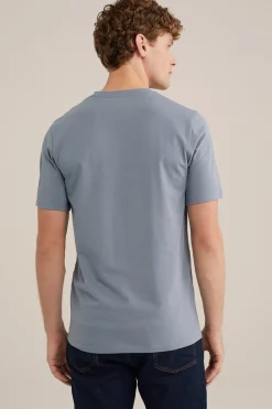 T-shirt met V-hals