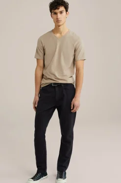 T-shirt met V-hals