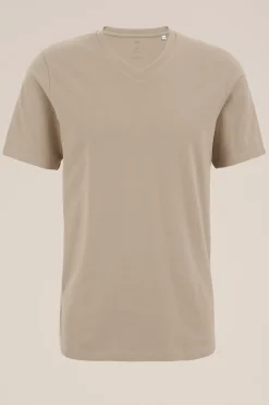 T-shirt met V-hals