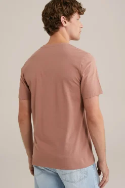 T-shirt met V-hals