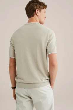 T-shirt van badstof