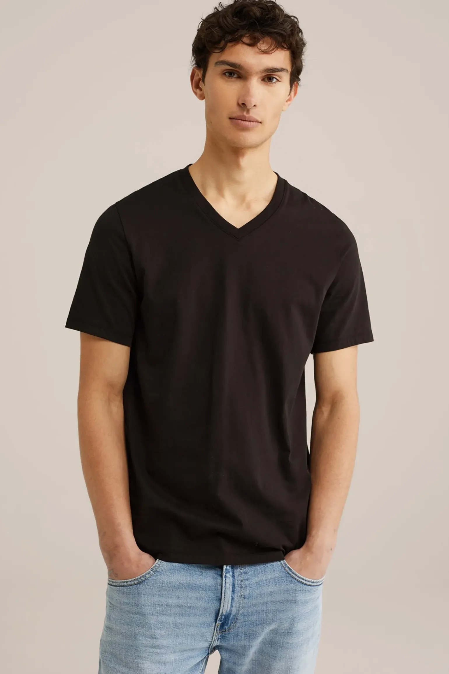 T-shirt van 100% katoen