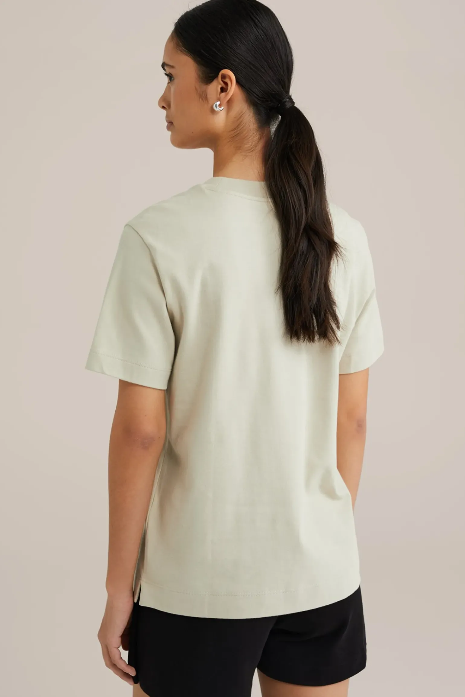 T-shirt van katoen