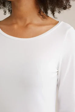 T-shirt van katoenmix