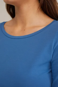 T-shirt van katoenmix