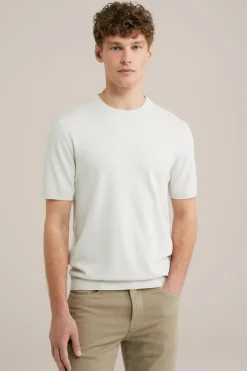 T-shirt van katoenmix