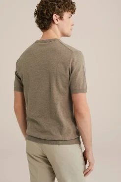 T-shirt van katoenmix