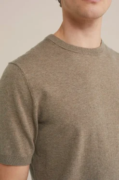 T-shirt van katoenmix