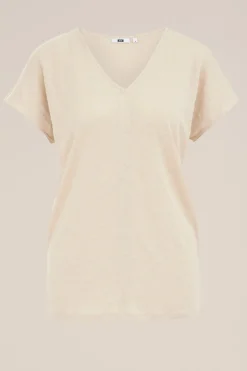 T-shirt van linnen