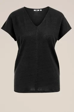 T-shirt van linnen