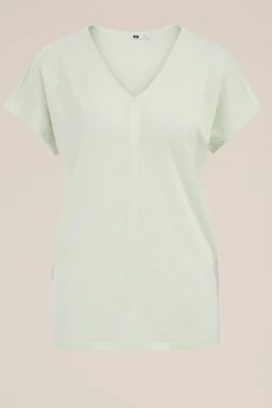 T-shirt van linnen