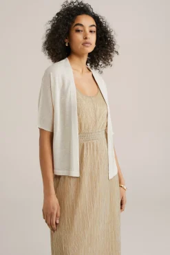 vest met glittergaren