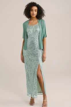 vest met glittergaren