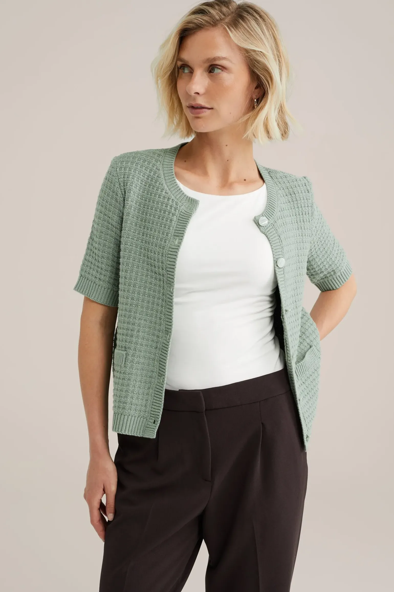 vest met structuur