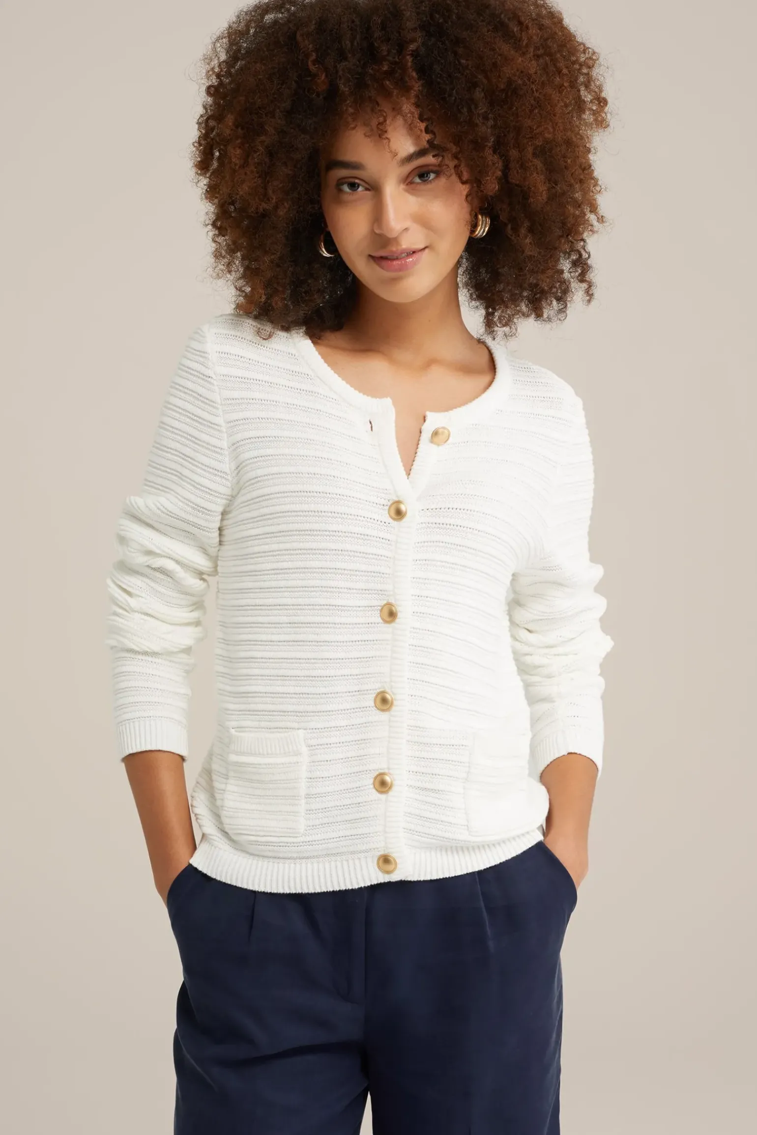 vest met structuur