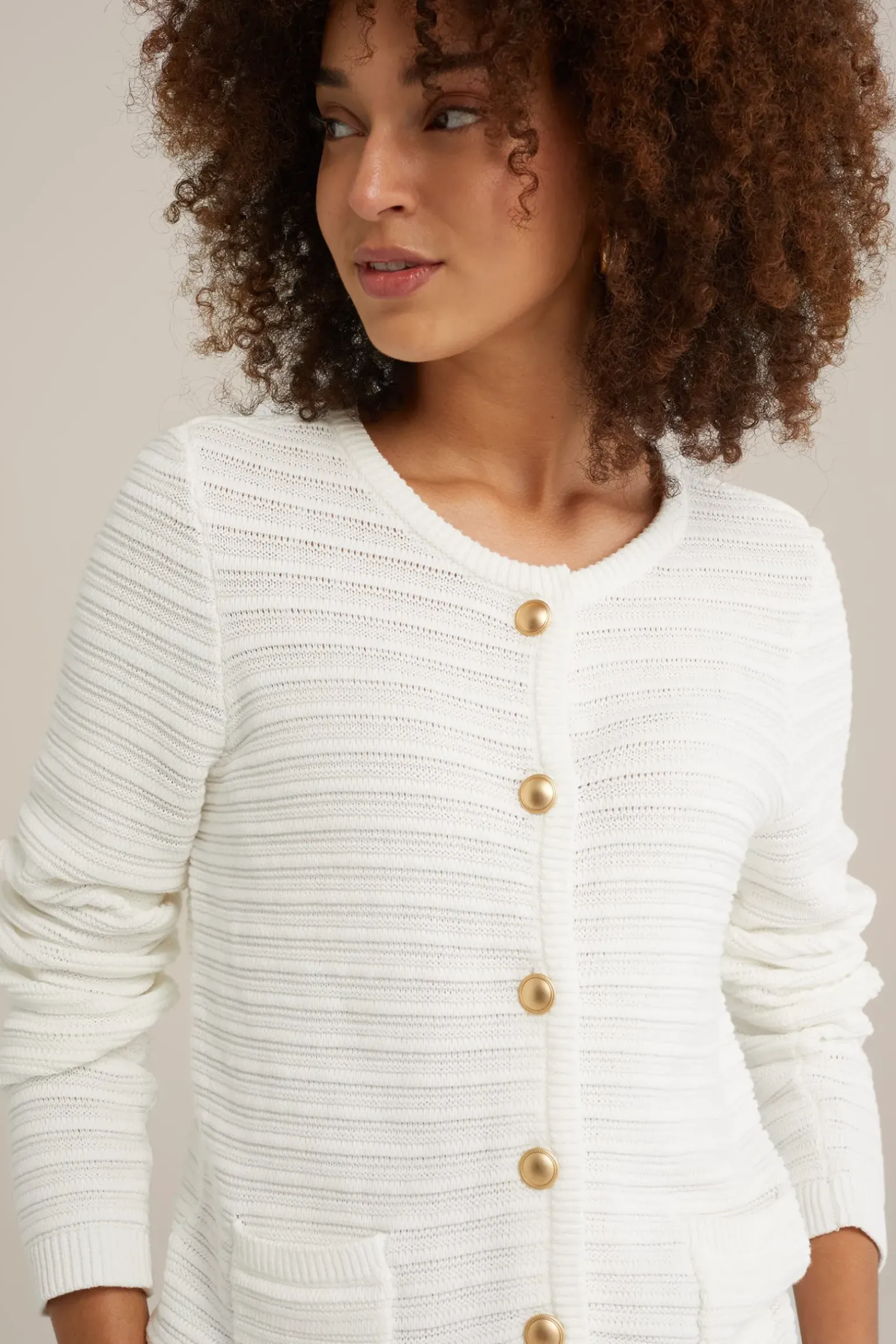 vest met structuur