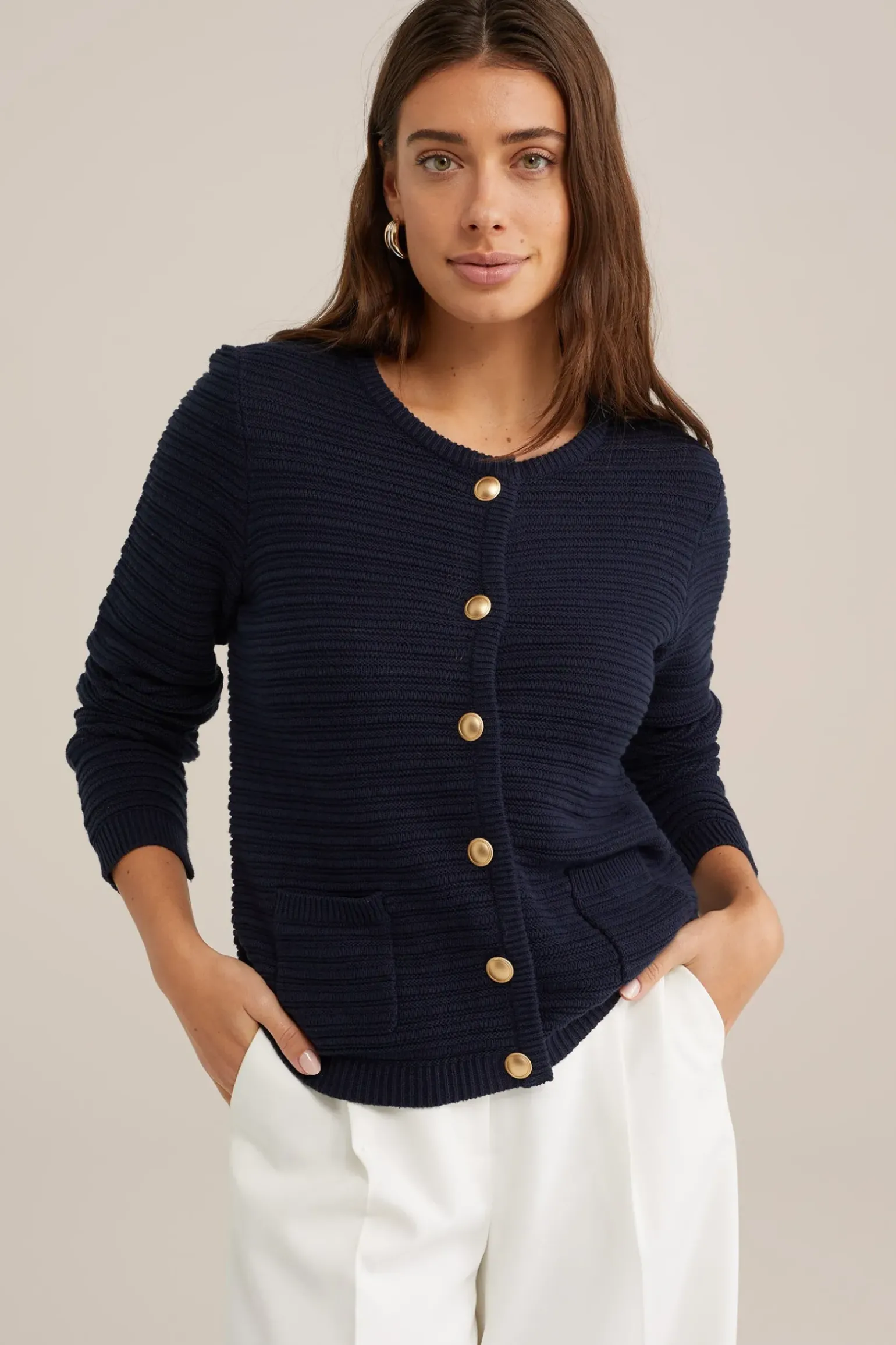 vest met structuur
