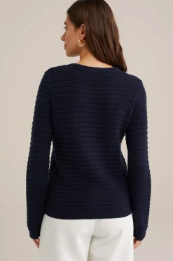 vest met structuur