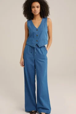wide leg broek