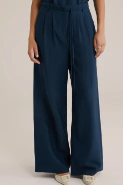 wide leg broek