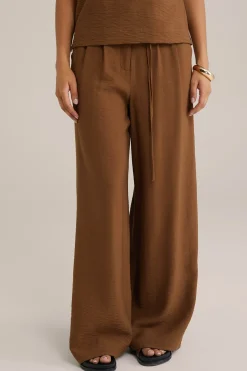 wide leg broek
