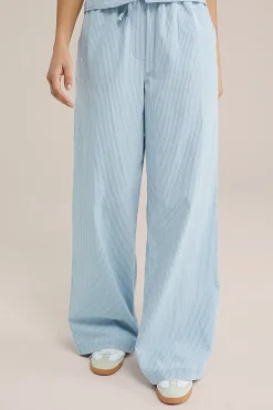 wide leg broek