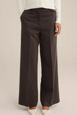 wide leg broek
