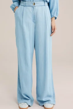 wide leg broek