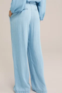 wide leg broek