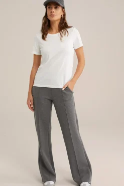 wide leg broek
