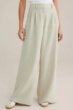 wide leg pantalon