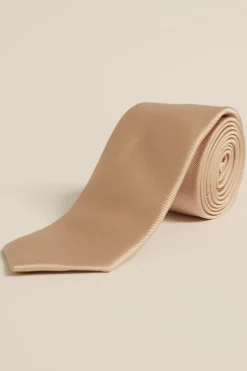 zijdemix stropdas met structuur